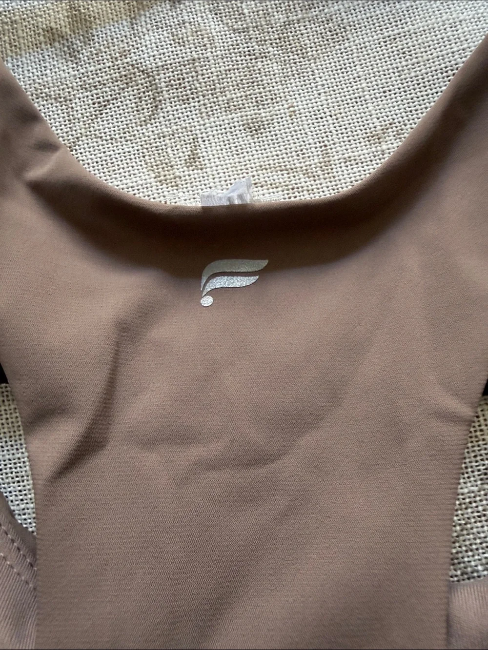 Fabletics Brown Racerback Active Dress - Picture 2 of 6